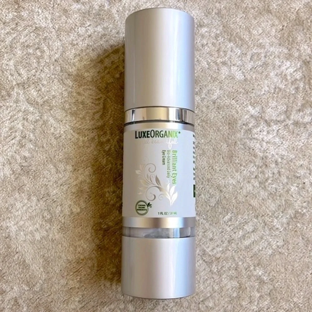 Brand New LuxeOrganix Bio-Advanced Eye Cream Purifying Facial Cleanser Scrubber